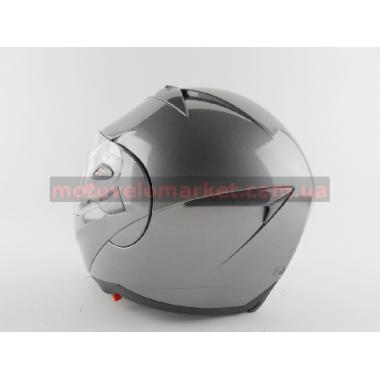 МОТОШЛЕМ FXW HF-118 (МОДУЛЯР) СЕРЫЙ.
